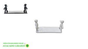 PRATELEIRA PLAST 33X13,5X13,5CM DECORATIVA 1541