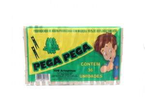 PRENDEDOR MADEIRA 36 UNI PEGA PEGA
