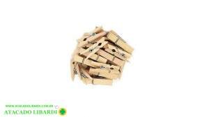 MINI PRENDEDOR DE MADEIRA 28PCS MDN0002