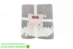MANTA PARA SOFA 120X145CM LORA MARROM 46511001