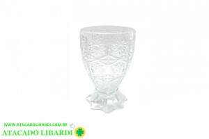 TACA VIDRO 200ML DECORADO TRANSPARENTE 202289