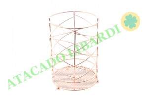 ESCORREDOR TALHERES METAL ROSE 96371