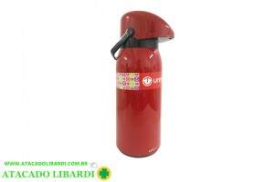 GARRAFA TERMICA PRESSAO 1,8L VERONA VERMELHA 86006
