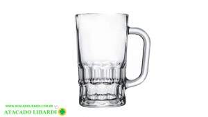 CANECA CHOPP VIDRO 13CM 330ML 1762