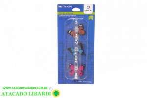 GANCHO ADESIVO 3PCS PLAST PC9093