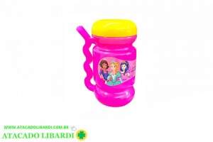 COPO PLAST 420ML C/CANUDO INF 1095