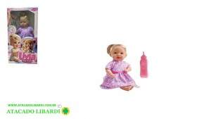 BONECA 46CM LIVIA FAZ XIXI 686