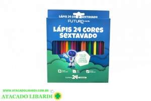 LAPIS COR 24 CORES SEXTAVADO FE092220