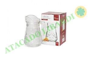 JARRA VIDRO 1300ML DEC ROZANA VDA11012