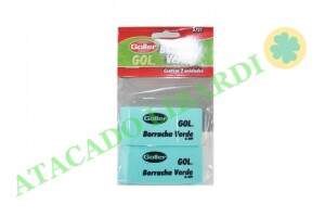 BORRACHA ESCOLAR VERDE 2UNI 5721