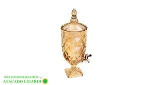 SUQUEIRA VIDRO 3L C/TORNEIRA DIAMANTE  AIH1524