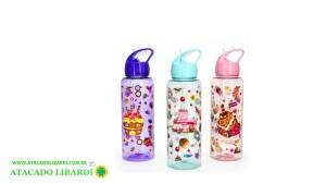GARRAFA  PLAST 800ML NATURAL COLOR CRS2897
