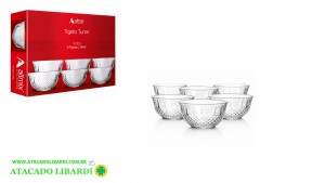 CONJ SOBREMESA 6PCS 170ML VIDRO 541230
