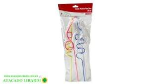 CANUDO ESPIRAL 27CM 4PCS COLOR 194013