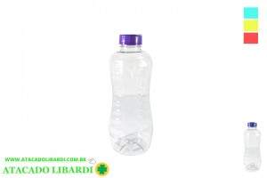 SQUEEZE 550ML TRANSP C/TAMPA 3601