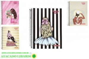 CADERNO UNIVERSITARIO 1MT/80F CD ESPIRAL PETITE 3399
