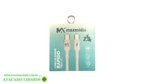 CABO USB DADOS 1M TIPO C IPMAXTCTC7