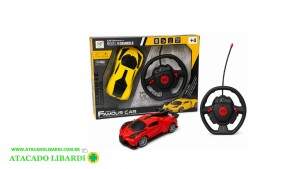 CARRO CONTROLE REMOTO 20X9X5CM 4FUNC KD196