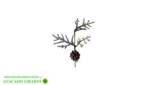 PICK BERRY NATALINO C/PINHA 30CM BG240009
