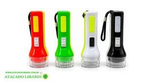 LANTERNA 10CM LED COLOR FJ91856
