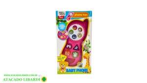 TELEFONE 15CM MUSICAL ANIMAIS C/LUZ 5318