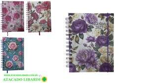 AGENDA 2027 129X179MM 168PAG FLORAL AG27020