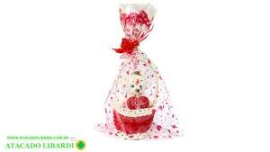 CESTO URSO C/CORACAO 15CM GF134040