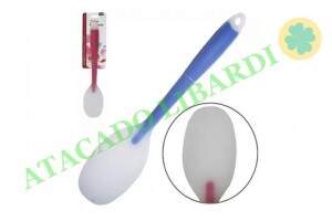 COLHER CULINARIA SILICONE 27CM COLOR 96260