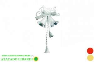 ENFEITE SINO PLAST 35CM MERRY CHRISTMAS COLOR NS330493