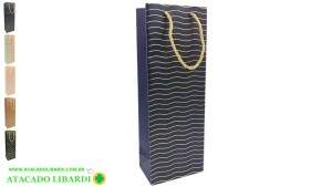 SACOLA PAPEL PRESENTE 12X8,5X36CM SAC0085