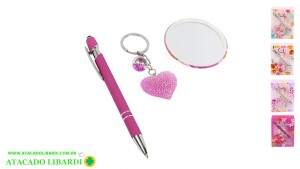 KIT CHAVEIRO C/CANETA  ESPELHO DV81373