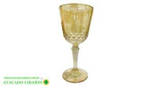 TACA VIDRO TRIBECA UNI GOLD 280ML TP1916
