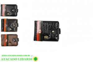 CARTEIRA MASCULINA C/BOTAO STREET MAN 482