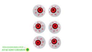OLHOS HALLOWEEN C/ 6UNI PLAST NS329585