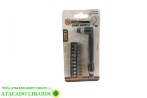 JOGO CHAVE INTERCAMBIAVEIS E SOQUETES 12PCS TRY6048