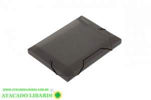 PASTA OFICIO 30MM C/ELASTICO 10UNI FUME 1389