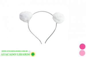 TIARA PLAST ORELHINHAS COLOR E578