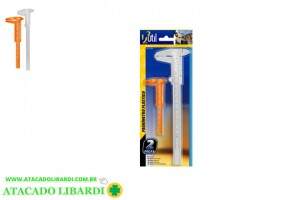 PAQUIMETRO 2PCS 8CM/15CM PLAST FR234