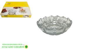 CONJ SOBREMESA 6PCS LOTUS VIDRO BM7014
