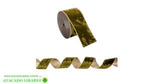 FITA ARAMADA 6,3CM X 9,14M DUPLA FACE VD/ GLITTER  HH4918