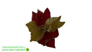 BICO PAPAGAIO AVELUDADO 16CM  C/GLITTER (VERMELHO) 84723003