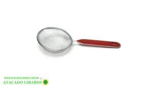 PENEIRA METAL12CM DIAM C/CABO PLAST  BA25892