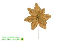 BICO PAPAGAIO AVELUDADO C/GLITTER  53X44CM DOURADO 85225003