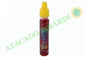 COLA GLITTER 15G VERMELHO UN 29050205