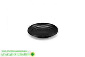 PRATO JARDIM 13X2CM PLAST PRETO 440