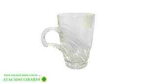 CANECA VIDRO 250ML DEC 21140