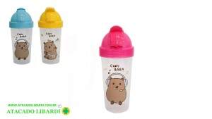COPO PLAST C/CANUDO 320ML HG58683
