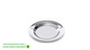 PRATO FUNDO INOX 22CM 533477