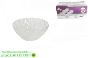 CONJ SOBREMESA VIDRO 150ML 6PCS TOFFEE 13720