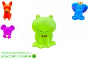 MORDEDOR CACHORRO 9CM ANIMAIS SORT 182324